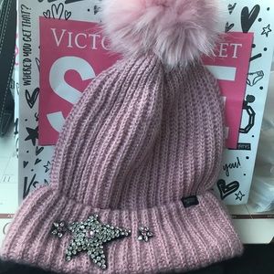 Vs hat light pink NWT brand new with tags